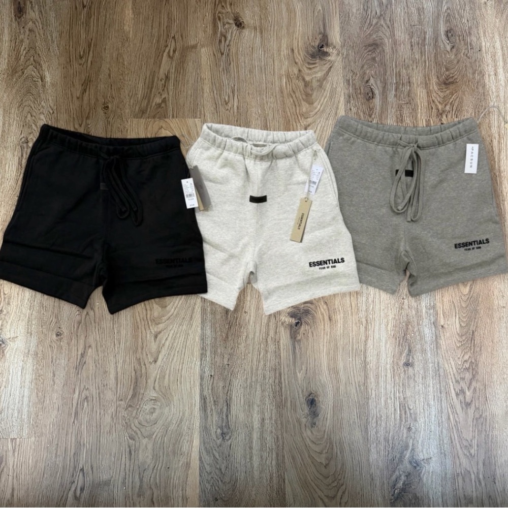 Fear of God Essentials Triple Pack Sweat Shorts 🩳